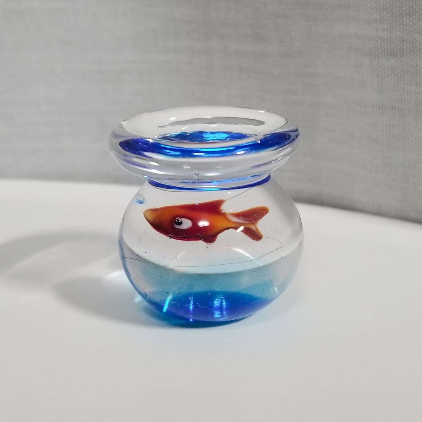 ムラーノガラス金魚鉢